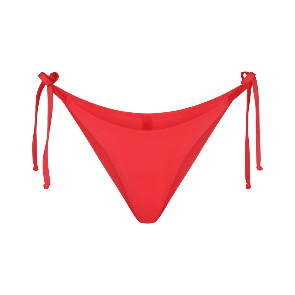 Recycled swim dippy tie bottom